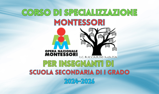 Bando Corso di specializzazione Montessori 2024-2026
